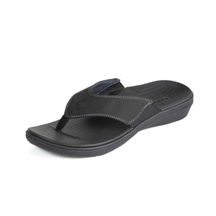 powerstep orthotic arch supporting sandals for women, black sandals 